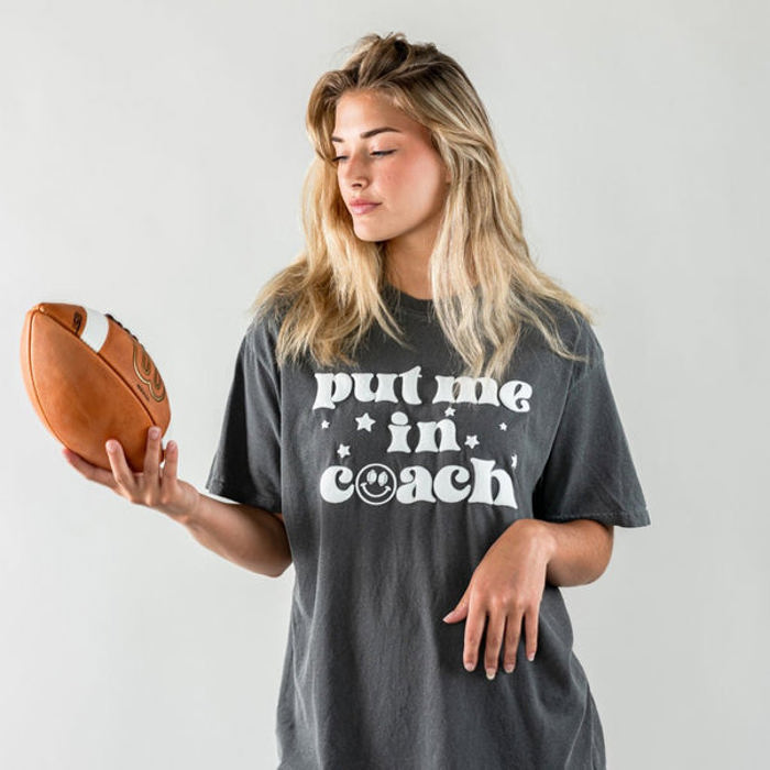 Puff Put Me In Coach Tee