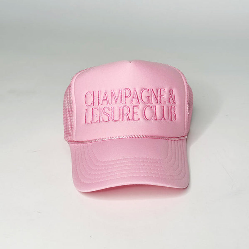 Champagne & Leisure Club Trucker Hat