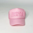 Pink Champagne & Leisure Club Trucker Hat