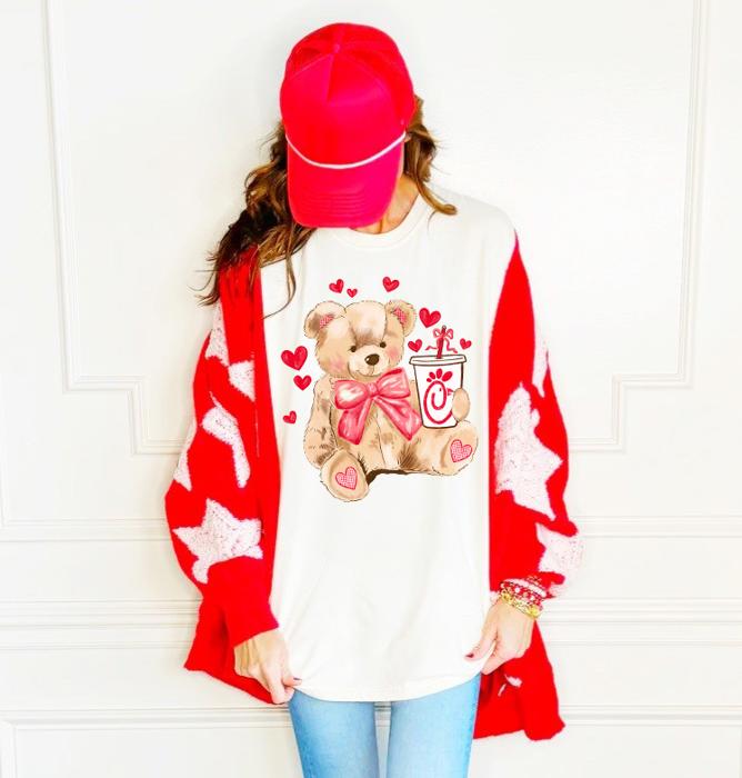 Teddy Bear Drink Tees