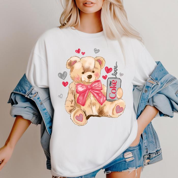 Teddy Bear Drink Tees