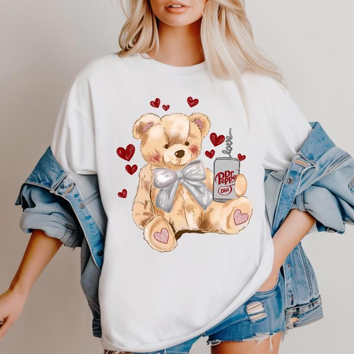 Teddy Bear Drink Tees