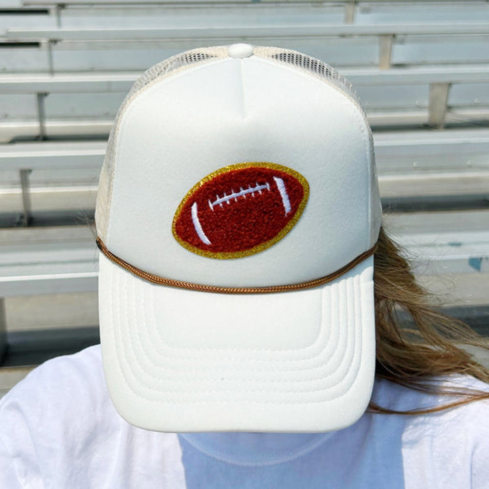 Football Patch P&P Trucker Hat