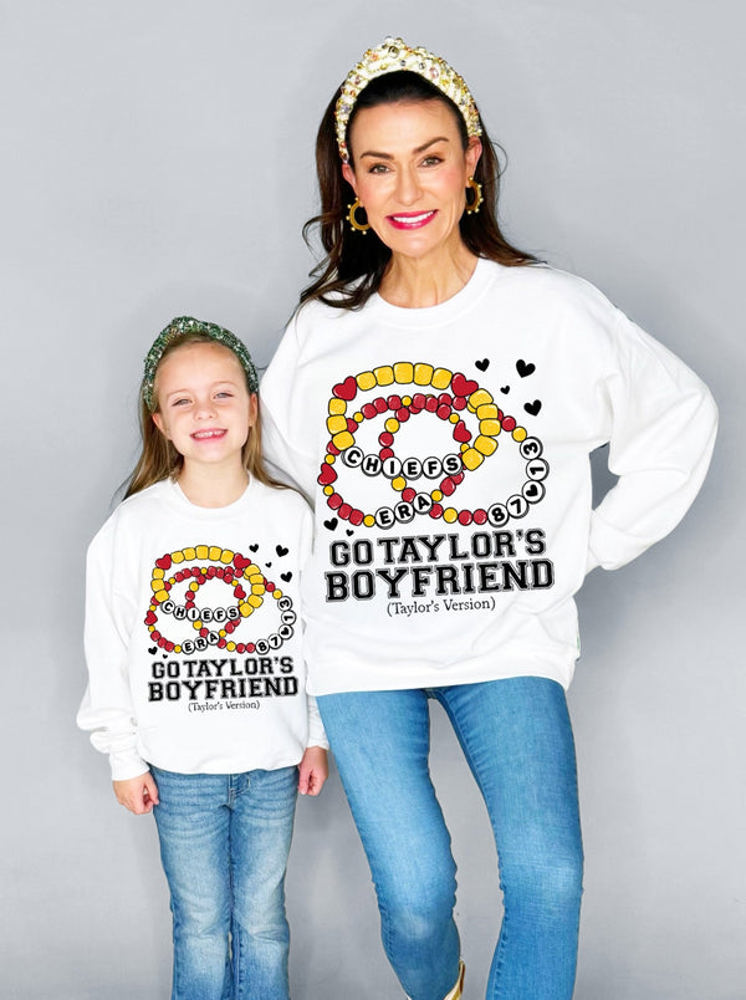 Go Taylor's Boyfriend Bracelet Sweatshirt