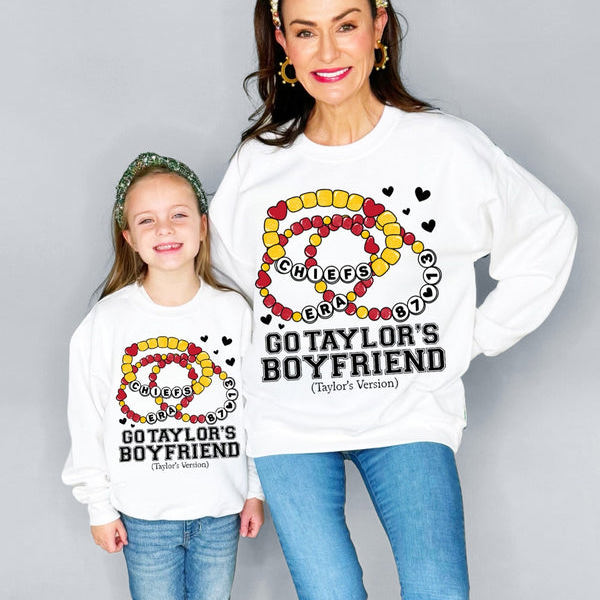 Go Taylor's Boyfriend Bracelet Sweatshirt