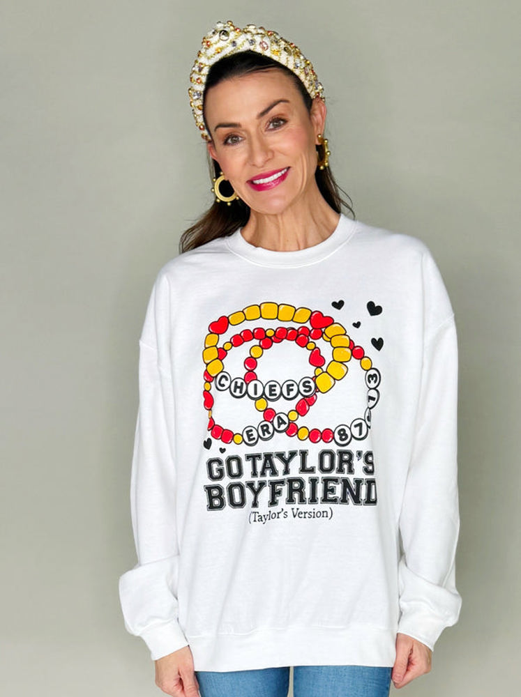 Go Taylor's Boyfriend Bracelet Sweatshirt