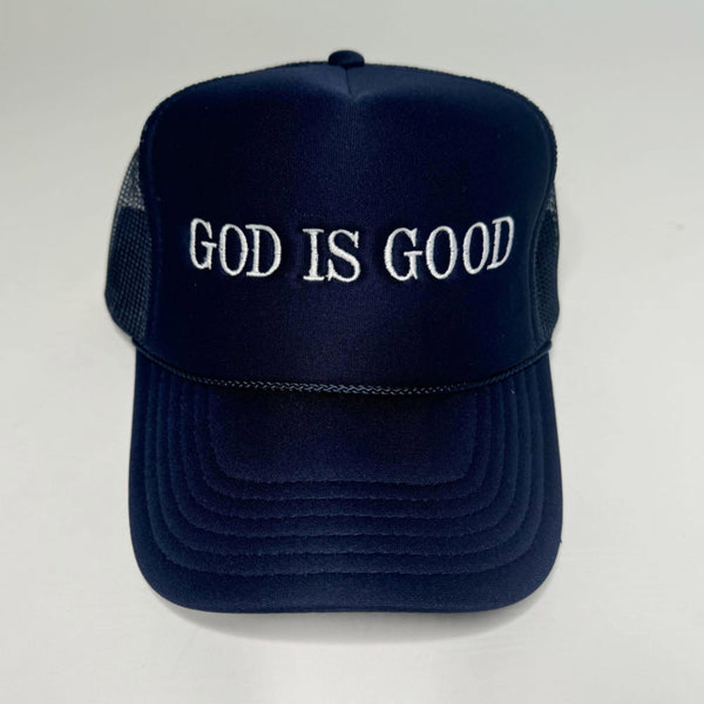 God Is Good Trucker Hat