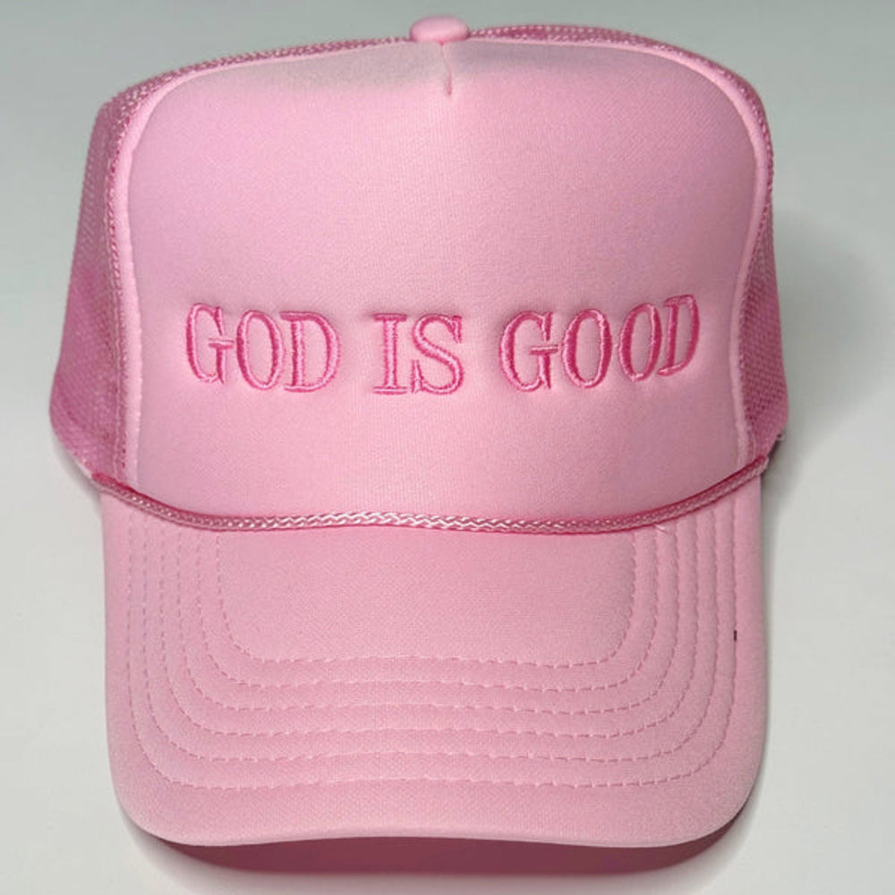 God Is Good Trucker Hat