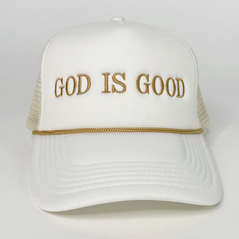 God Is Good Trucker Hat