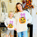  Jack-O-Bow Toddler Sweatshirt