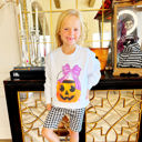 3T Jack-O-Bow Toddler Sweatshirt