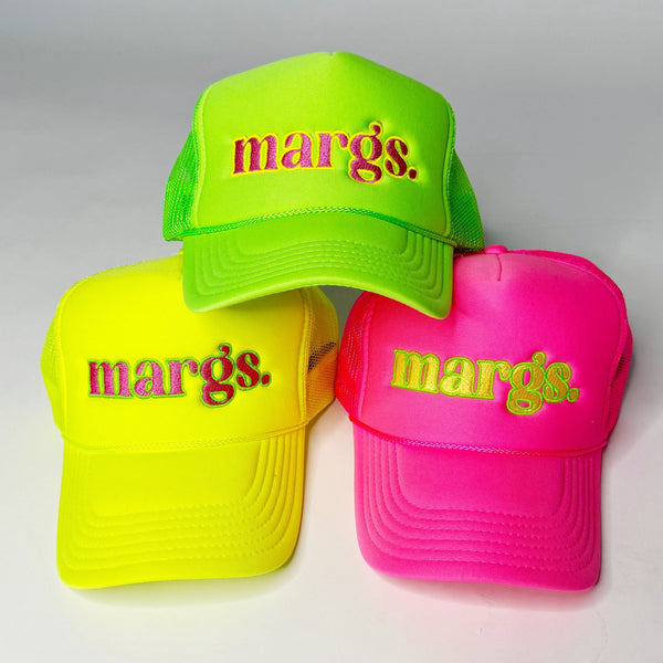 Margs Embroidered Trucker Hat