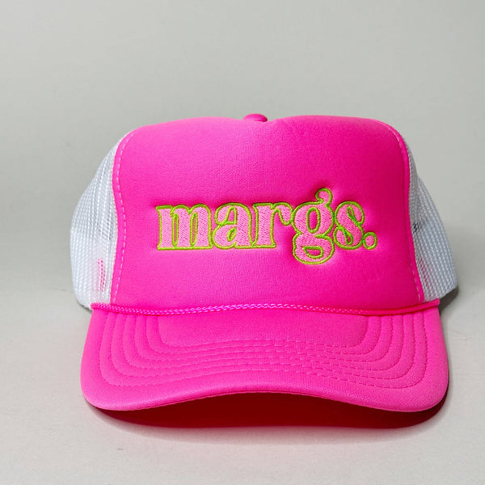 Margs Embroidered Trucker Hat