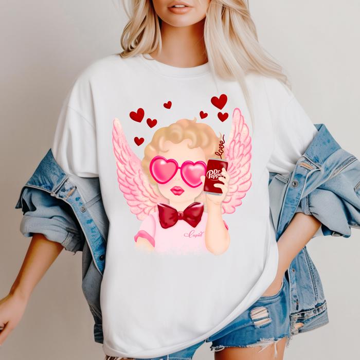 Cupid Drink Tees