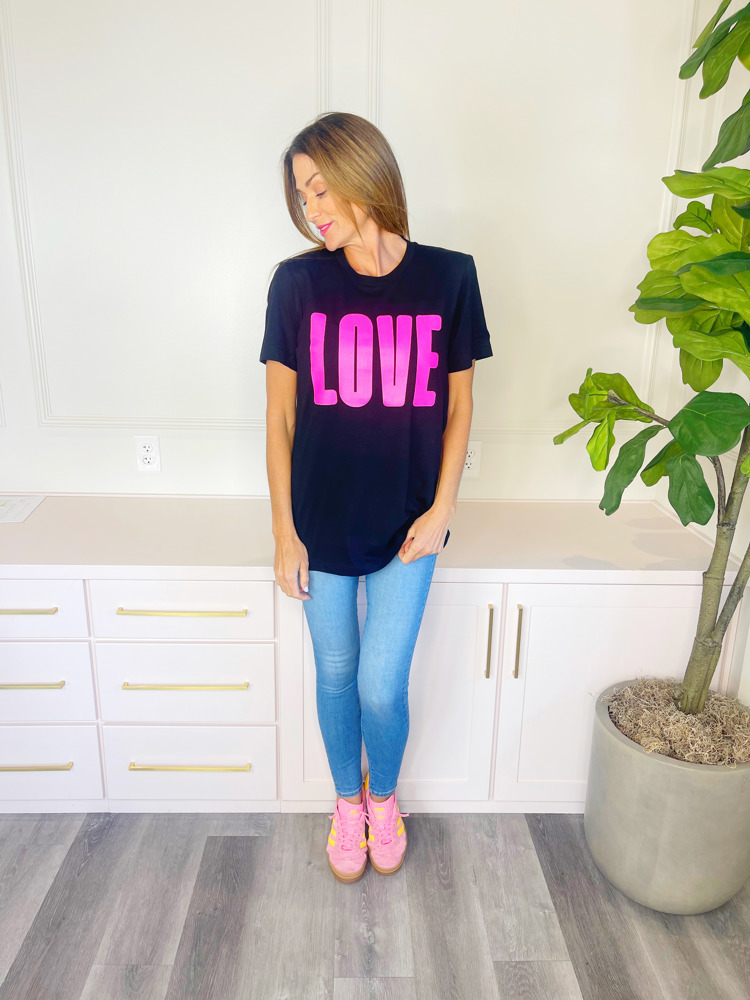 Hot Pink Love Tee