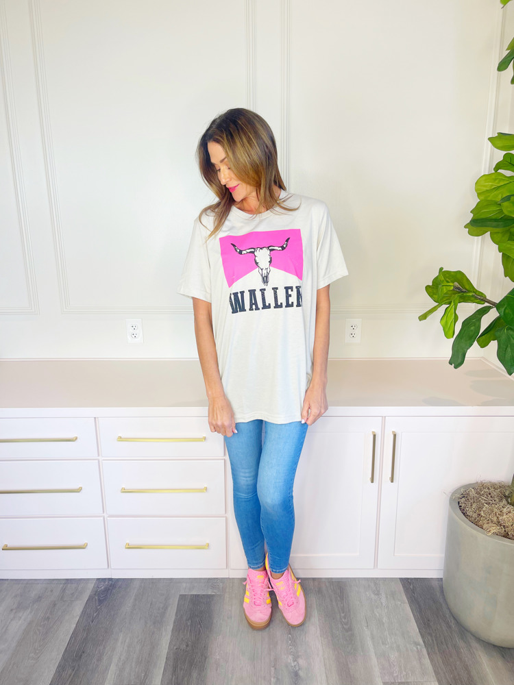 Pink Wallen Tee