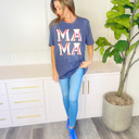 Small Mama Baseball Tee