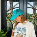 Turquoise Eagles Trucker Hat