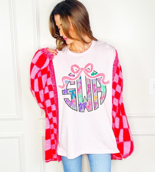 Personalized Monogram Tees