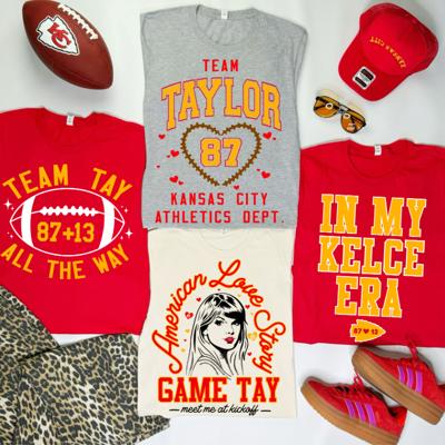 Taylor Game Tay Football Graphic Tees | Bella Canvas