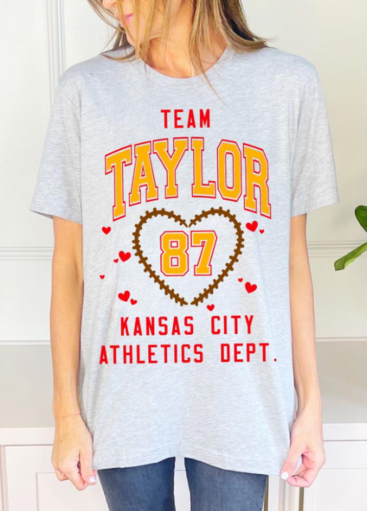 Taylor Game Tay Football Graphic Tees | Bella Canvas