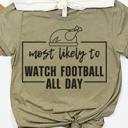 Small Football Most Likely To Thanksgiving Bundle Tees