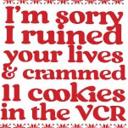 Small VCRCookie Christmas Movie Tees