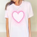  Pink Heart Tee