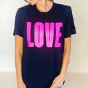  Hot Pink Love Tee