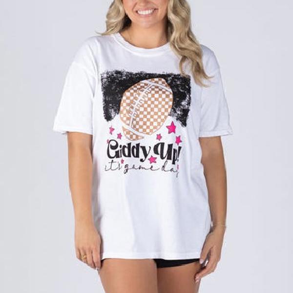 Football Giddy Up Tee