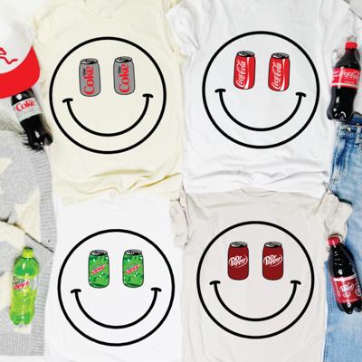 Smiley Drink Tees