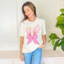  Easter Bunny Ears with an Argyle Bow Tee