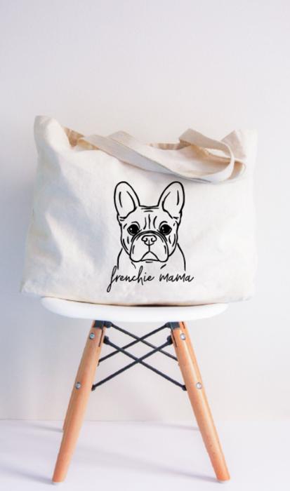 Dog Mama Tote Bags