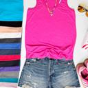 X-Small BLACKFROST Bella + Canvas Premium Racerback Tank | Tons of Colors! | Solid, Plain, Basic 
