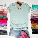  Premium Soft Bella + Canvas Long Length Crewneck Tees! | Tons of Colors! | XS - XXL!| Solid, Plain & Basic!