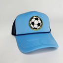 Blue with Navy Rope Soccer Patch P&P Trucker