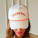 Orange Thankful Trucker Hat