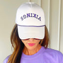 White with Purple Vikings Trucker Hat