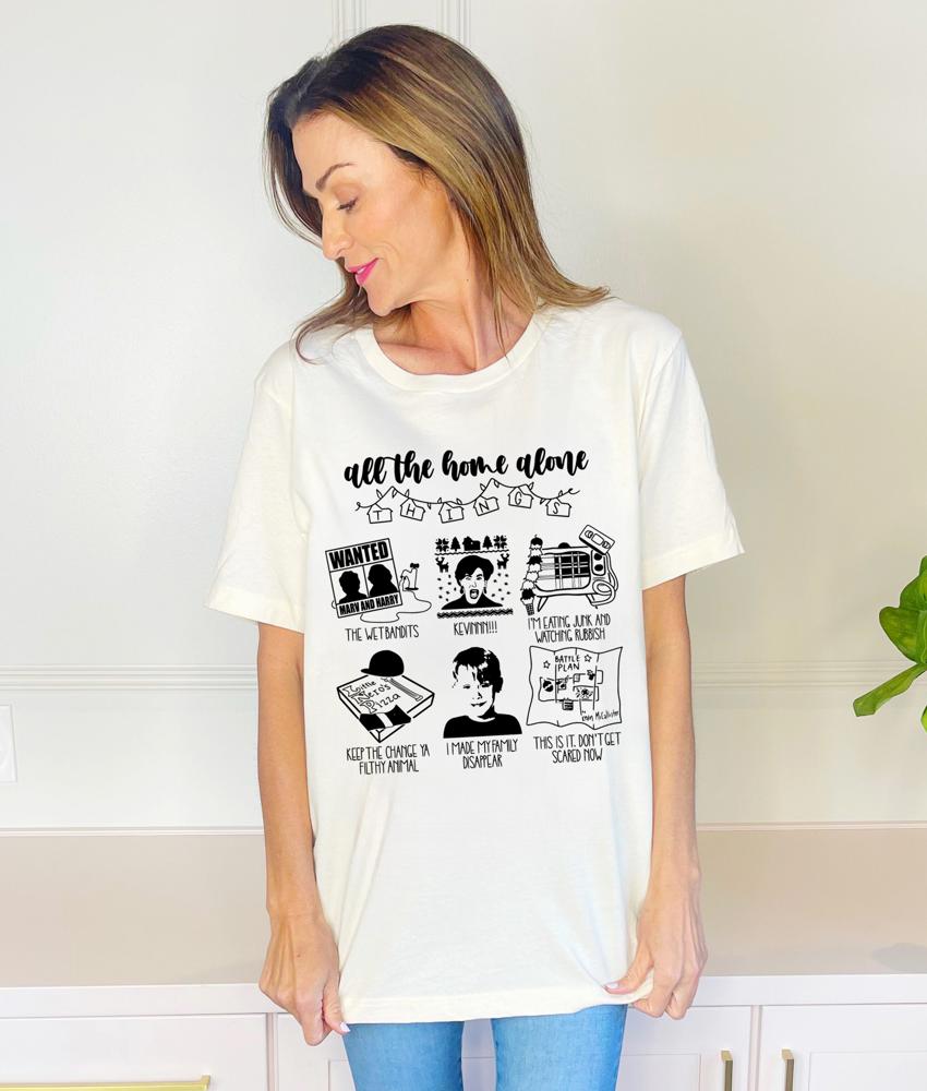 All The Home Alone Tee