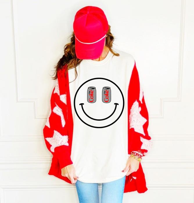 Smiley Diet Coke Tee