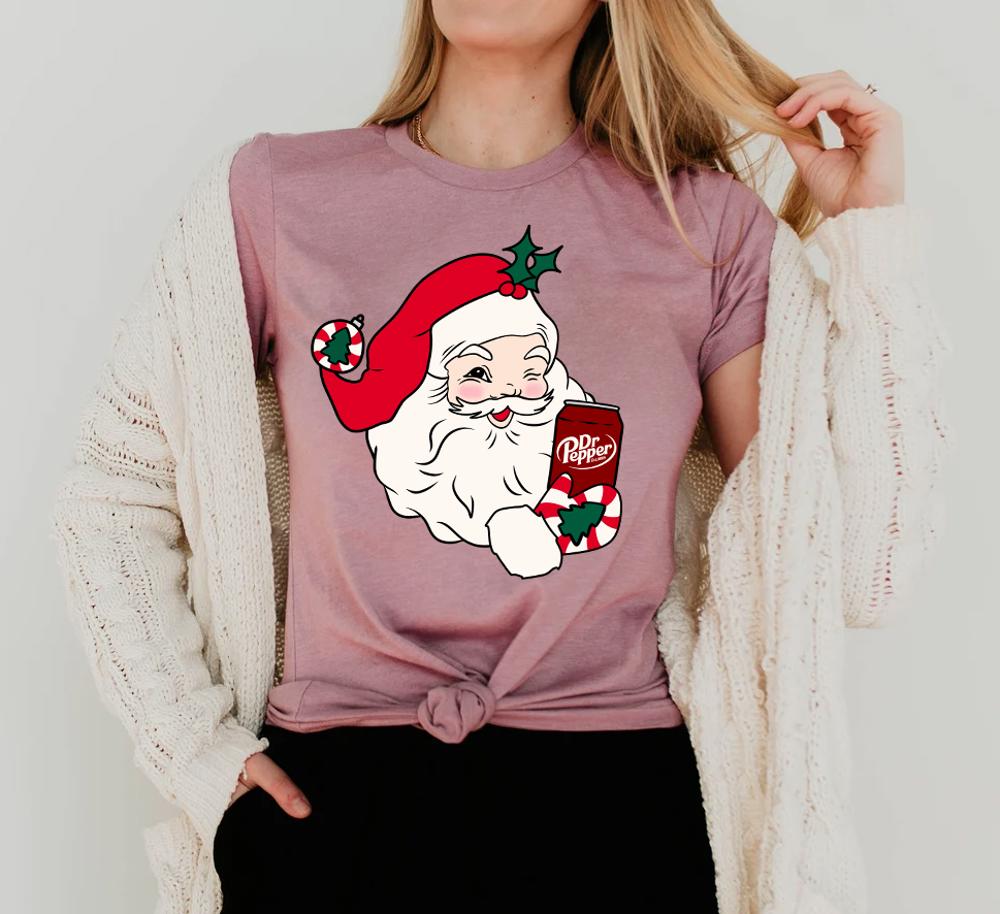 Santa Drink Tees