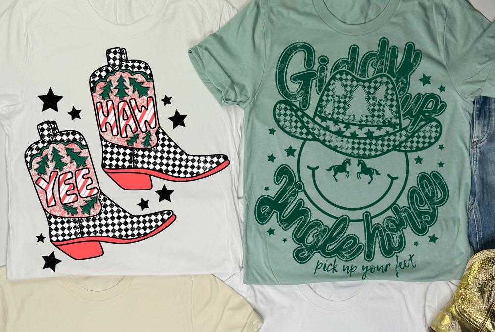 Holiday Western Tees