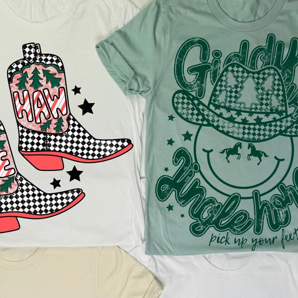 Holiday Western Tees