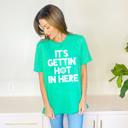 Small HotInHere Christmas Baking Lyric Tees