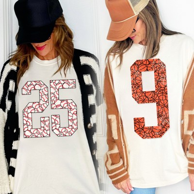 Personalized Number Tees