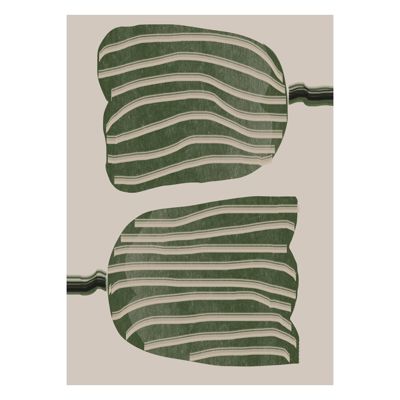 The Miuus Studio - Abstract Tulips  Poster without frame