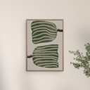 11.8 x 15.7 inches The Miuus Studio - Abstract Tulips  Poster without frame
