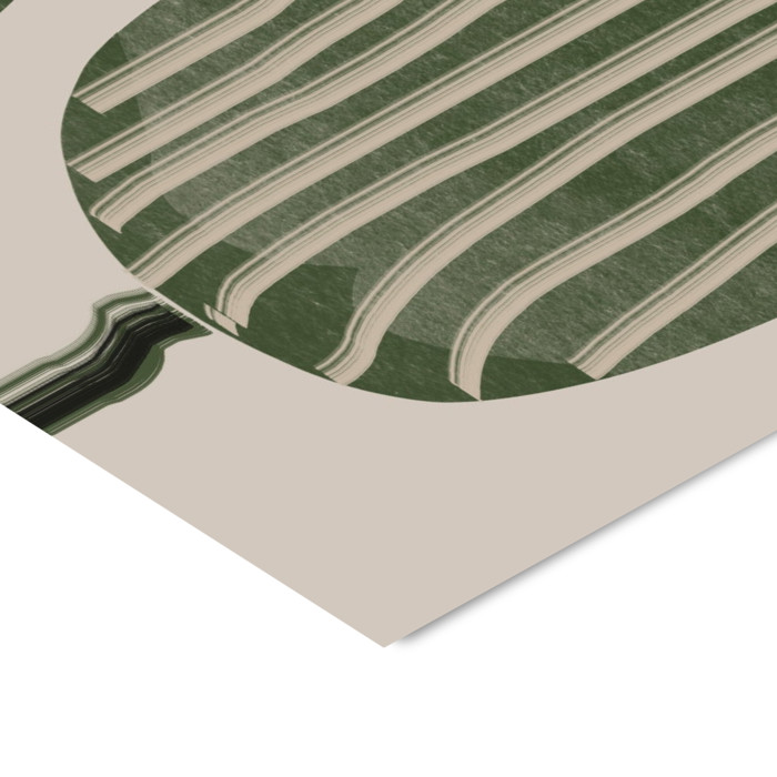 The Miuus Studio - Abstract Tulips  Poster without frame