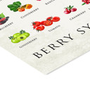 11.8 x 15.7 inches Simon Holst - Berry Symphony  Poster without frame
