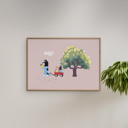 11.8 x 15.7 inches Bluey - Big Tree  Poster without frame